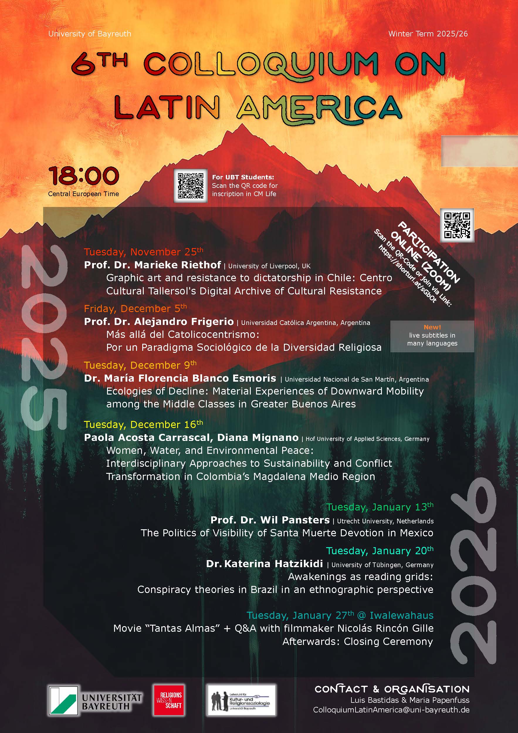 6 th Colloquium on Latin America